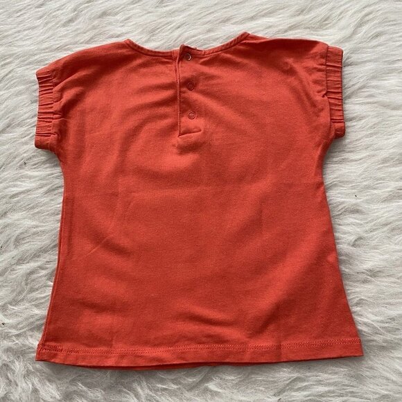 Little Marc Jacobs Tee Shirt Mouse Balloons Hearts Short Sleeves Size 12 month - Picture 5 of 7